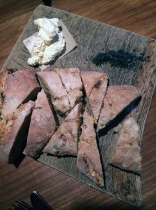 Icelandic bread, salt, and butter