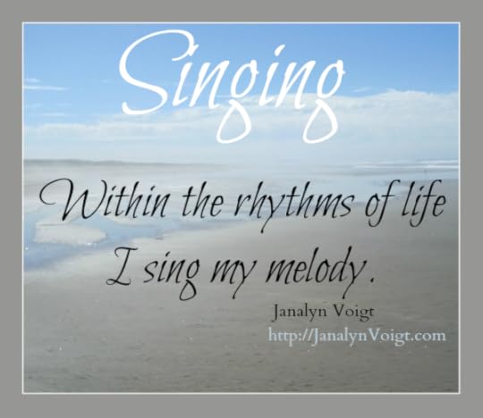 Singing Poem and Image by @JanalynVoigt | Creative Worlds