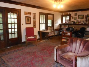 LaDene Morton's writing space. Photo courtesy of Ladene Morton.