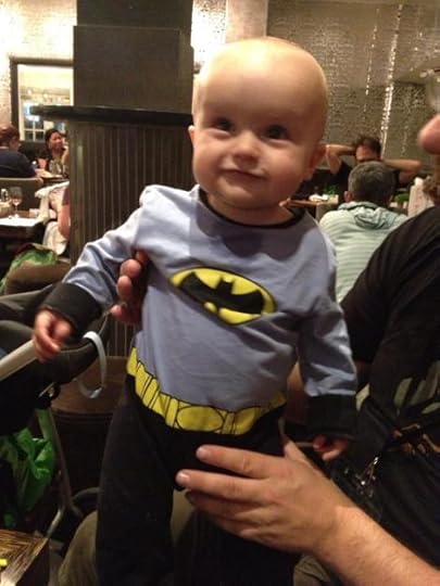 We couldn't find Sammy for most of Sunday, but Batbaby turned up, which was cool.