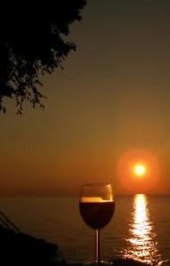 Wine Sunset
