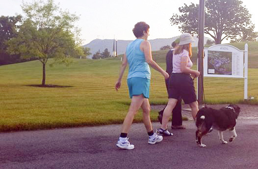 Me (in blue), Claudia with Tula, Elizabeth. Photo by Ashley Wolff, Tula's mother.