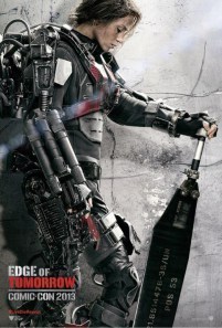It's pretty wacky that her fav weapon is a mondo cricket bat, but when you see the movie it works.