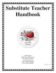 Substitute handbook