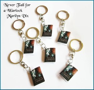 Win a Never Fall For A Warlock keychain between 5pm - 5:45 pm at the Multi-Genre/Author Book Celebration.