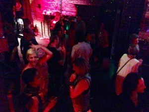 dance floor is hoppin