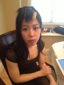 She wants to look her best for those potential job interviews.
