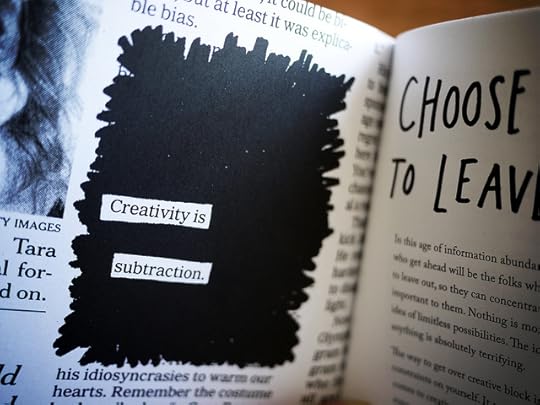 Creativity is subtraction