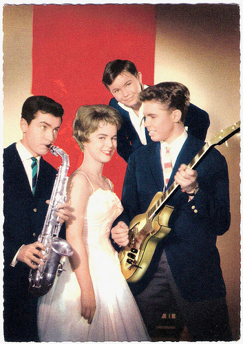 Conny Froboess, Rex Gildo, Peter Krauss, Rolf Pinegger