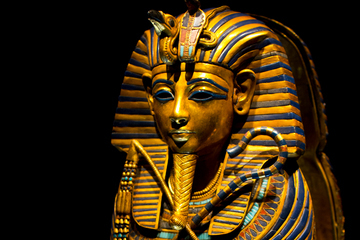 a canopic coffinette of King Tut.