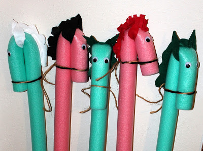 pool noodle ponies