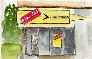 Moleskine watercolor book, Pilot Falcon, Platinum Carbon Black