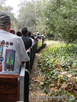 train ride at Griffith Park in Los Angeles, California