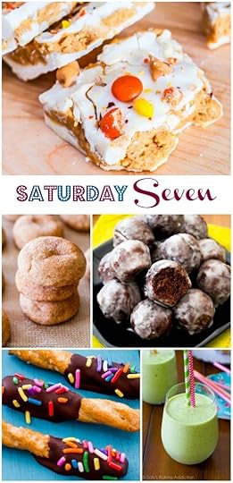 7 irresistibly delicious recipes from sallysbakingaddiction.com. Including Snickerdoodles, Reese's White Chocolate, and Glazed Chocolate Donuts