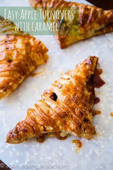 Caramel Apple Turnovers in less than an hour. Easier than I ever thought! | sallysbakingaddiction.com