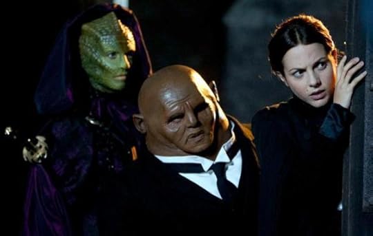 A Silurian, a maid and a Sontaran in the Doctor Who Christmas special
