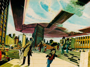 Childhood's End art by Neal Adams