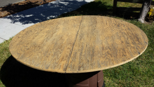 table top finished
