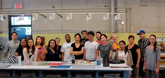 Ryan Seslow and class at LIU