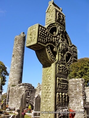 Monasterboice high cross site near Dublin, Ireland
