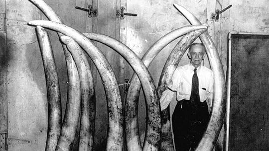 Tusks in the factory at the end of my old street in Deep River, CT