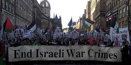 Israel war Crimes protest