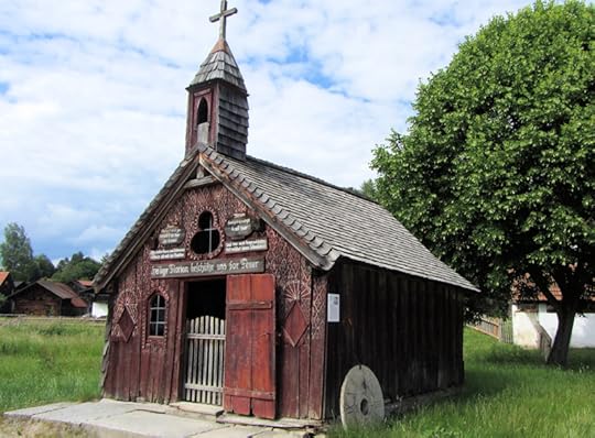 Wayside chapel to St. Florian at the Museumsdorf Bayerischer Wald