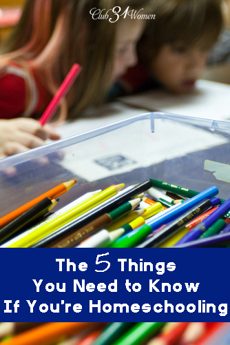 The 5 Things You Need to Know If You're Homeschooling