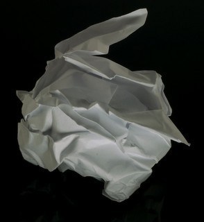 paper ball....