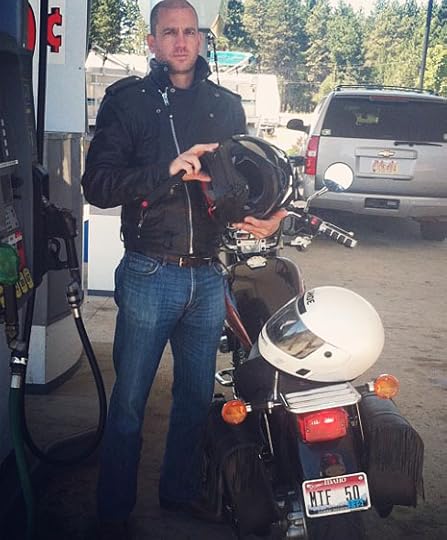 Same leather jacket as our first date.