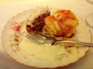 Bee Sting Cake. Can these ladies cook, OR WHAT?