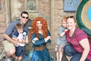 Forty-five minutes in line and the kids wouldn't even talk to her. That *is* terrifying.