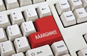 the key to press when you are frustrated