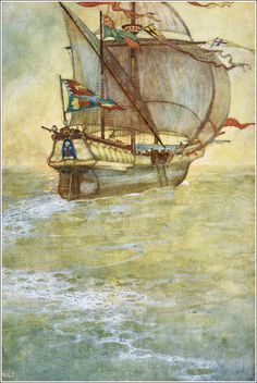 Treasure Island by Edmund Dulac