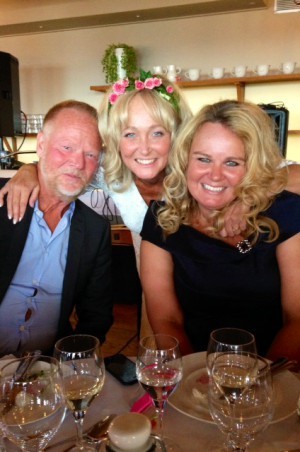 Bosse Liljeberg, Pamela och tv-drottningen Åsa Edlund Jönsson som höll ett av de bästa tal jag nånsin hört.