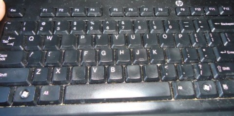 My keyboard. I'm not sure whether writing or gaming has worn the poor thing down. Probably both.