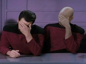 facepalm