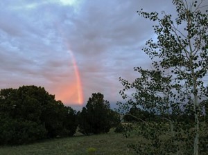 rainbow over Sandia - Marlita Reddy Hemfelt