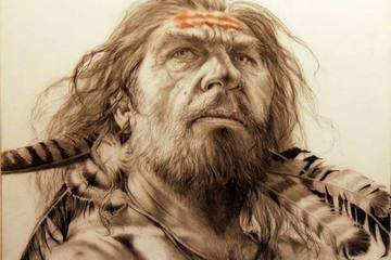 Neanderthal face