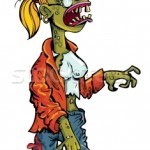 zombie girl