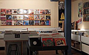 On the record: There was something about those rows of albums....