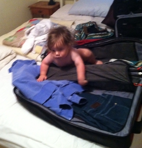 Wait! James was helping me pack in Vermont. Did he take it?