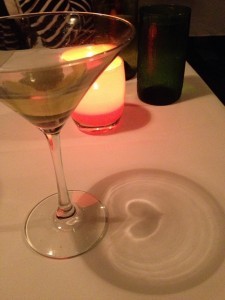 romantic martini, La Jolla, January 2013