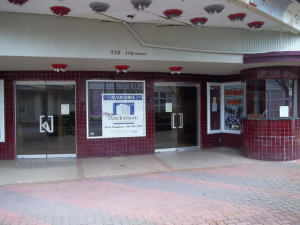 This photo is from a few years ago (Thanks, Internet!) - it's much more dilapidated now.
