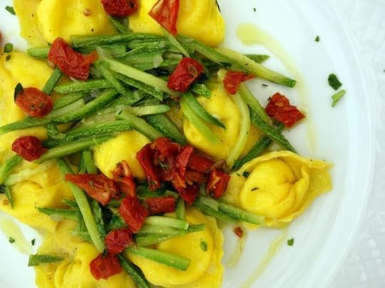 L'Achimista, Montefalco, Cappellotti filled with burrata