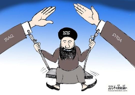 Implicito o esplicito sostegno di Iraq e Siria all'Isis (Hassan Bleibel, 2014)