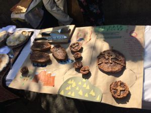 The pirate-themed rum-pecan pie got my vote in the structural category.