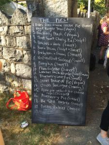 Building the list of entries.