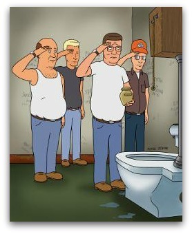 King of the Hill Toilet