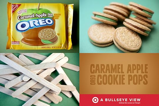 Caramel Apple Oreo Cookie Pops